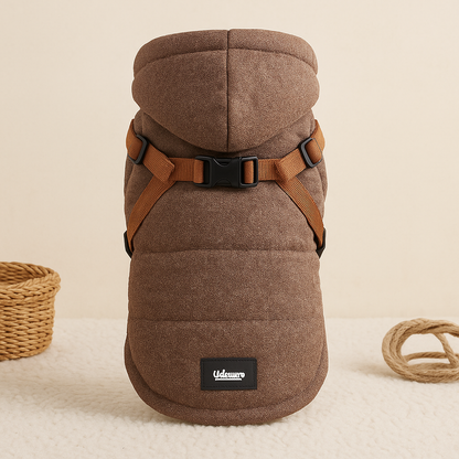 Fleece Padded Dog Harness Coat


