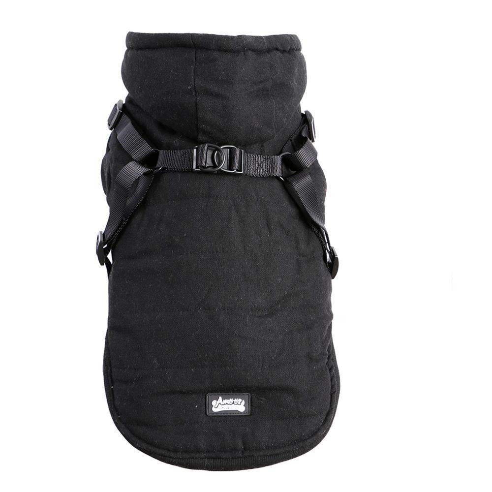 Fleece Padded Dog Harness Coat


